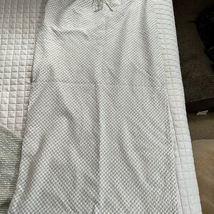 Wild Fable Beige Checkered Low Rise Skirt